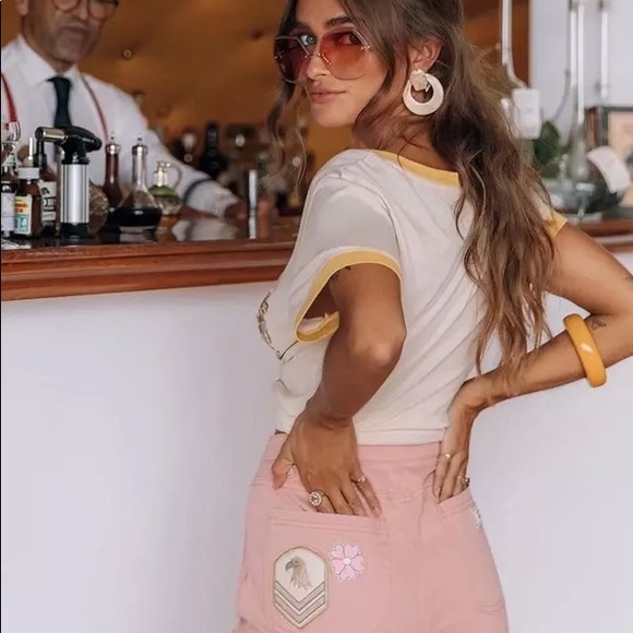 Postcards From Positano Boho Cotton Vintage Tee - Picture 4 of 13